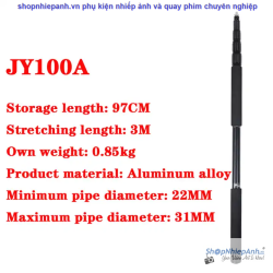 thumbnail Microphone boom stick Jieyang JY100A - 3
