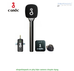 thumbnail Microphone CANDC interview wireless 1TX 1RX for smartphone