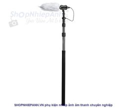 thumbnail Microphone Carbon Fiber Boompole with XLR Cable Boya BY-PB25