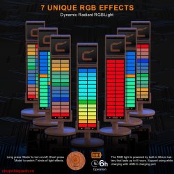 thumbnail Microphone Comica RGB Umic for smartphone - 7