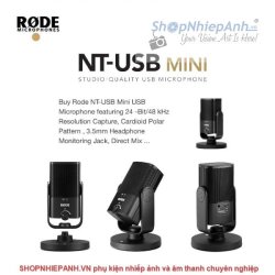 thumbnail Microphone RODE NT-USB MINI - 1