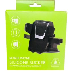 thumbnail Đồ kẹp smartphone Hít kính xe silicon sucker - 2