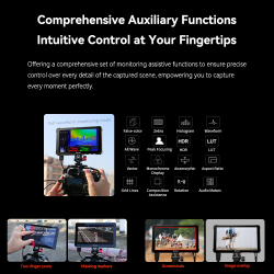 thumbnail Monitor Desview OL7 OLED 3D LUT 1200nits 4K 60HZ HDMI - 12