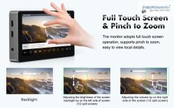 thumbnail Monitor Desview R705 7in touch 4K 30Hz 3D lut(Bestview) - 6