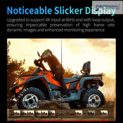 thumbnail Monitor Desview R7SIII  3G-SDI 4K 60Hz DCI-P3 3D Lut HDR 2800nits (Bestview) phiên bản dùng 2 pin F sony - 1