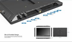 thumbnail Monitor Lilliput A12 4K SDI 12.5in - 1