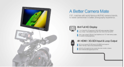 thumbnail Monitor Lilliput FS7 7in 4K SDI - 2