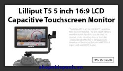 thumbnail Monitor Lilliput T5 5in 4K HDMI touch - 5