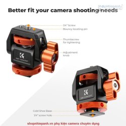 thumbnail monitor mount cold shoe K&F concept MS-42 KF31.133 - 0