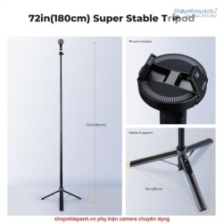 thumbnail Tripod tự mở  K&F concept 180cm 3in1 magnetic KF15.0015 - 2