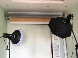 thumbnail Motor cuốn phông tự động - 1