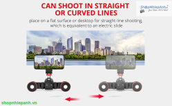 thumbnail Motorized auto dolly Yelangu L5i wireless remote timelapse APP control - 4