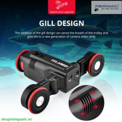 thumbnail Motorized auto dolly Yelangu L5i wireless remote timelapse APP control - 13