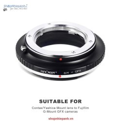 thumbnail Mount K&F Concept C/Y-GFX (contax yashica-gfx) - 2