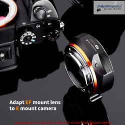 thumbnail Mount K&F Concept EF-E IV AF (lens Canon EF body sony E mount) - 2