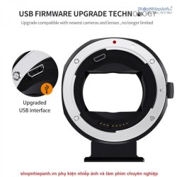 thumbnail Mount K&F Concept EF-E IV AF (lens Canon EF body sony E mount) - 4