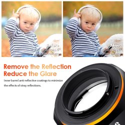 thumbnail Mount K&F Concept EF-FX PRO (canon eos-fx) - 3