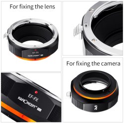 thumbnail Mount K&F Concept EF-FX PRO (canon eos-fx) - 5
