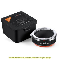 thumbnail Mount K&F Concept EF-E PRO (Canon EF EFs EOS-Nex) - 4