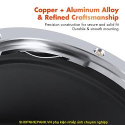 thumbnail Mount K&F Concept EF-E PRO (Canon EF EFs EOS-Nex) - 2