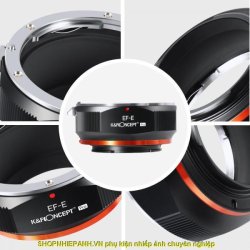 thumbnail Mount K&F Concept EF-E PRO (Canon EF EFs EOS-Nex) - 5