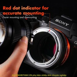 thumbnail Mount K&F Concept FD-E PRO (Canon FD-Nex) - 5