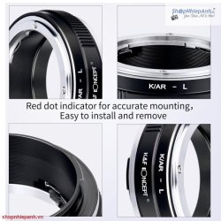 thumbnail Mount K&F Concept K/AR-L (KONICA AR - L-mount) - 2