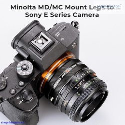 thumbnail Mount K&F Concept MD-E IV (Minolta md-sony e) - 0