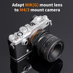 thumbnail Mount K&F Concept Nik(G)-M4/3 PRO (nikon G-m4/3) - 3