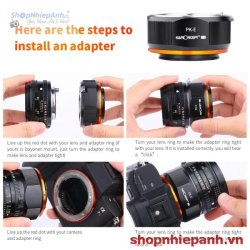 thumbnail Mount K&F Concept PK-E PRO (PK-nex) - 7