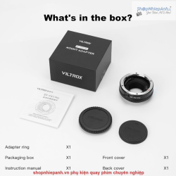 thumbnail Mount Viltrox EF-FX1 PRO for Fujifilm FX - 4