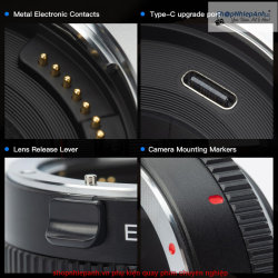 thumbnail Mount Viltrox EF-FX2 PRO focal reducer booster for Fujifilm - 4