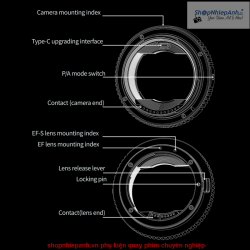 thumbnail Mount Viltrox EF-GFX II for Fujifilm GFX - 4