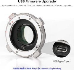 thumbnail Mount Viltrox EF-M2 PRO for M4/3 Focal reducer speed booster - 1