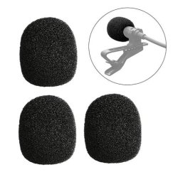 thumbnail Mousse lọc gió microphone cài áo - 3