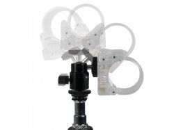thumbnail nanlite T12 tube holder with mini ballhead - 1