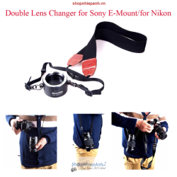 thumbnail Lens holder tháo lắp nhanh for Canon EF EF-s mount Commlite CM-LF-C - 5