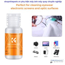 thumbnail Nước lau lens sensor K&F concept (sku.1699)