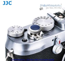 thumbnail Nút bấm kim loại cao cấp JJC SRB series bạc xanh - 3