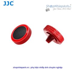thumbnail Nút bấm kim loại cao cấp JJC SRB series đỏ đen - 1