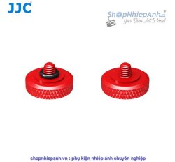 thumbnail Nút bấm kim loại cao cấp JJC SRB series đỏ đen - 0