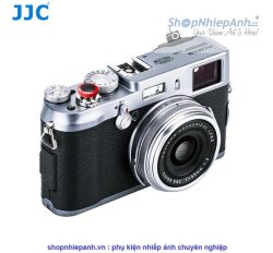 thumbnail Nút bấm kim loại cao cấp JJC SRB series đỏ đen - 3