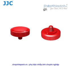 thumbnail Nút bấm kim loại cao cấp JJC SRB series đỏ nguyên