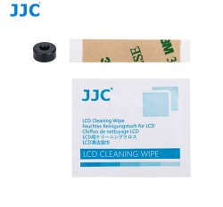 thumbnail Nút dán shutter button Kim Loại JJC có ren (đen) - 5