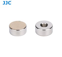 thumbnail Nút dán shutter button Kim Loại JJC có ren (đen) - 2