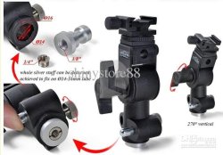 thumbnail ốc chuyển female 1/4-female 3/8 (gắn chân dù vào tripod) - 3