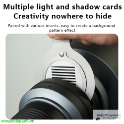 thumbnail Optical snoot tạo hình nghệ thuật YG-80 ngàm bowens 20 hiệu ứng và 5 màu - 4