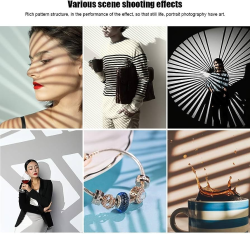 thumbnail Optical snoot tạo hình nghệ thuật YG-80 ngàm bowens 20 hiệu ứng và 5 màu - 8