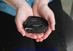 thumbnail Peak Design Leash Ash camera strap Black (All-new ultralight) - 5