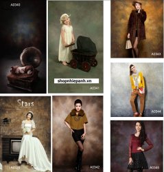 thumbnail Phông loang art hand paint AD series